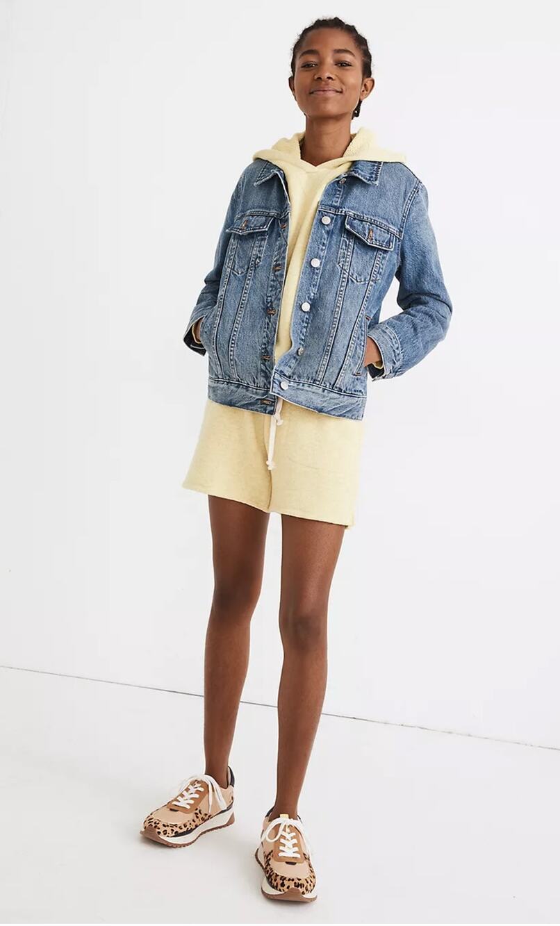 Madewell The Jean Jacket Womens Size Small Medford Wash Classic Denim New
